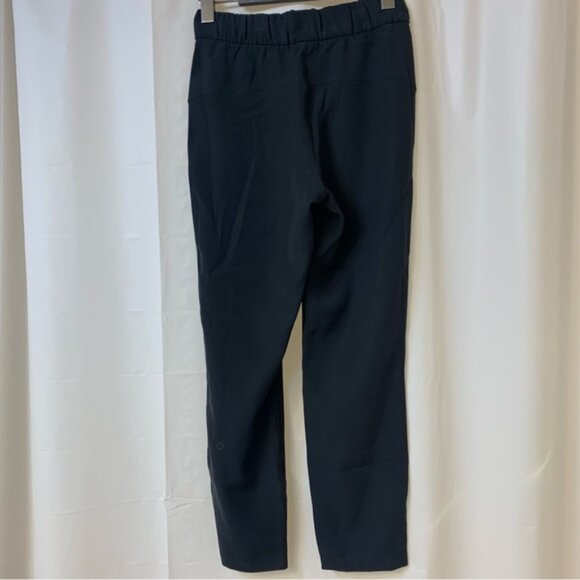 Lululemon On The Fly Pant Woven 27" Black Size 2 - Picture 3 of 7